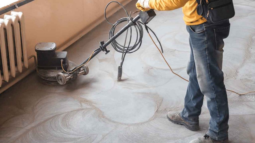 polished concrete